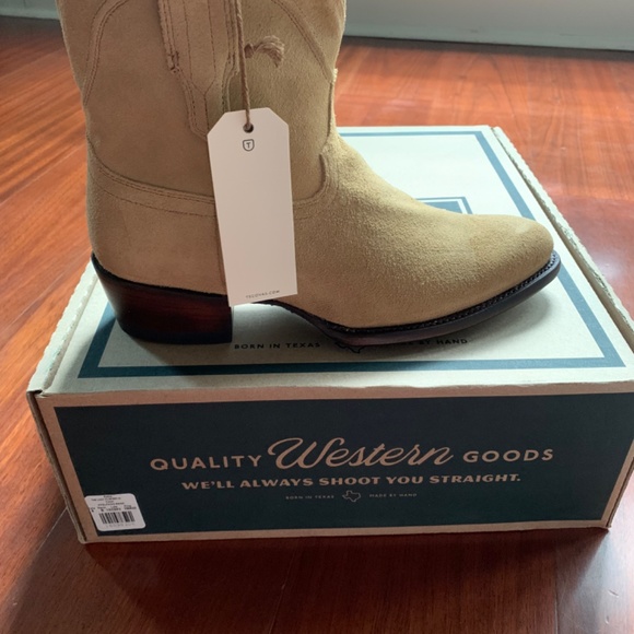 Tecovas Tan Ankle Boots - Picture 5 of 7